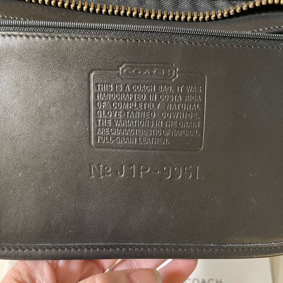 Vintage Coach 9951 Patricia's Legacy Crossbody Handbag in Black - Picture 7 of 14